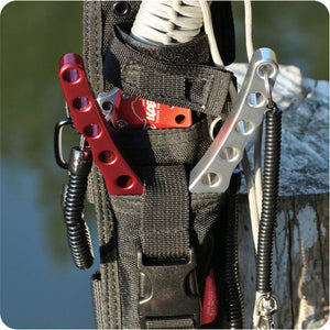 Tactical Retractable Plastic Spring Elastic Rope