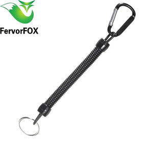 Tactical Retractable Plastic Spring Elastic Rope