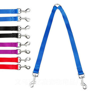 Twin dual coupler dog leash