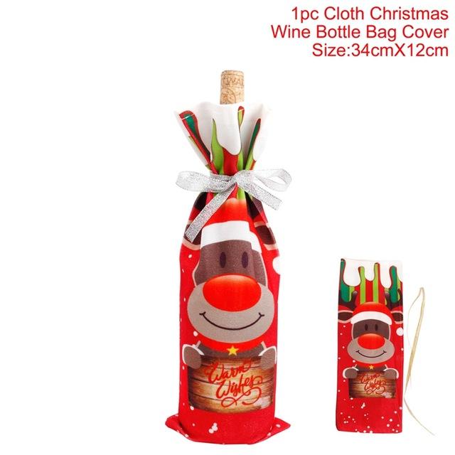 Wine Bottle Christmas Decorations