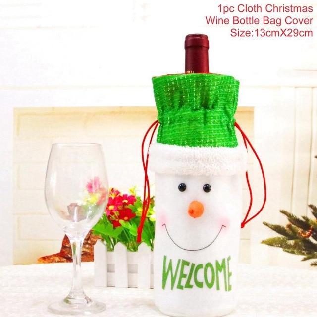 Wine Bottle Christmas Decorations