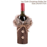 Wine Bottle Christmas Decorations